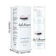 thumbnail image 3 of Champú limpiador para extensiones de pestañas AMINO, champú para pestañas, baño de espuma de aceite para extensiones de pestañas, kit de limpieza con cepillo, uso en salón de belleza, cepillo para pes, 3 of 5