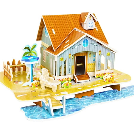 Pretty Dream HOUSE 3d Puzzle House THE BEST DIY Gift Kids Toy (Best 3d Game Engine)