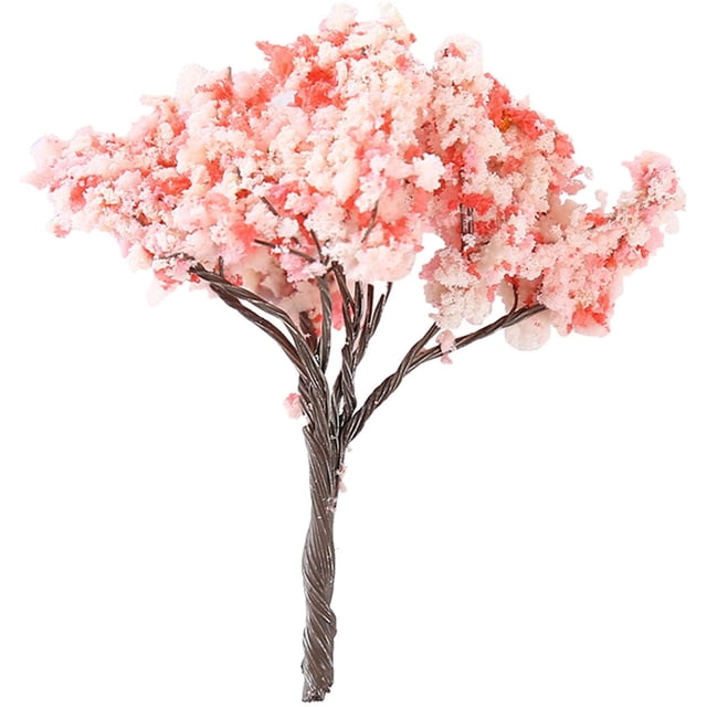 Flor de cerezo en miniatura, paquete de 25 unidades, decoración de jardín