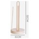 thumbnail image 3 of Estante de papel en rollo vertical para el hogar, soporte para toallas de papel sin perforaciones, almacenamiento D2210 (Beige), 3 of 4