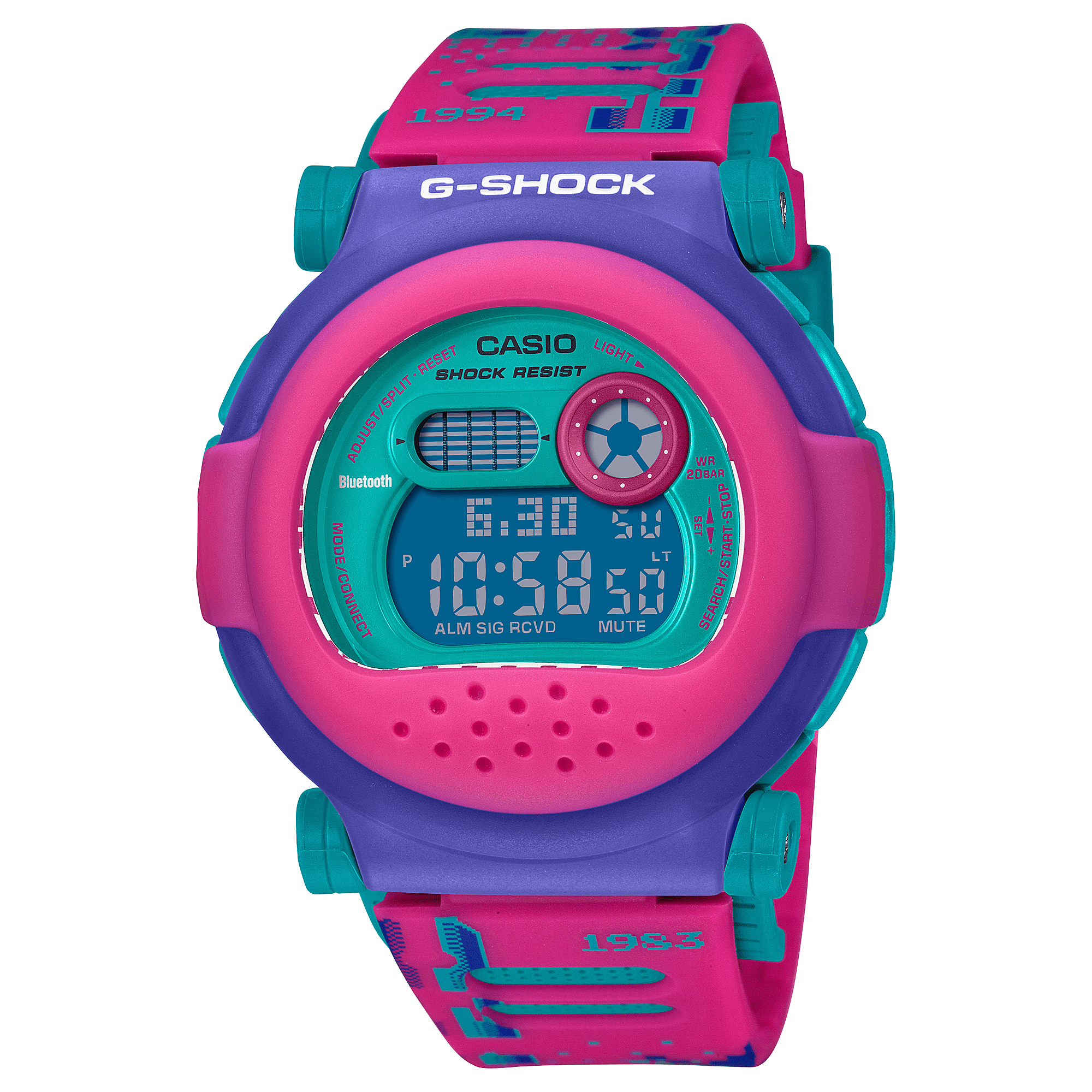 Casio G-Shock GB5600B-2 Bluetooth 4.0 Digital Blue Resin