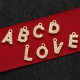 thumbnail image 2 of Necklace Pendant 26 Letters Rhinestones Jewelry Cute Sparkling Jewelry Pendant for Wedding, 2 of 8