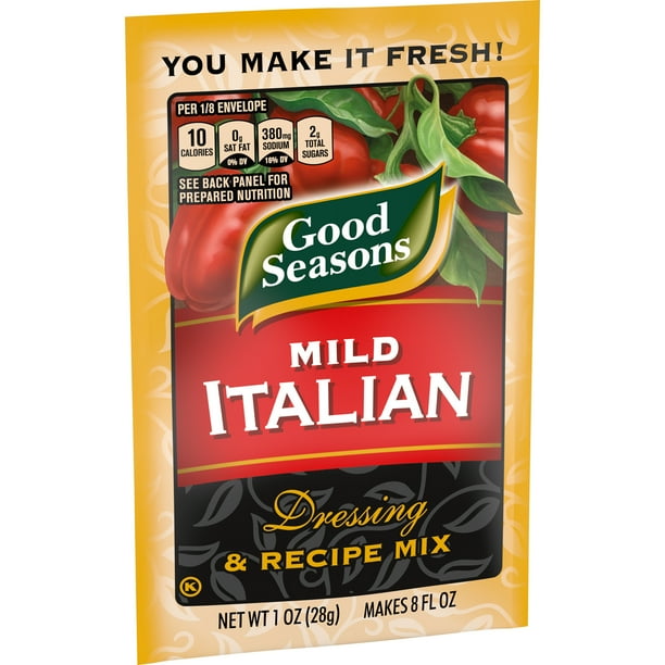 Good Seasons Mild Italian Salad Dressing & Recipe Mix 1 oz Envelope