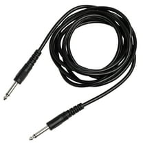 Unique Bargains 9.8Ft Electric Patch Cord Guitar Instrument Cable Metal Black