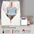 thumbnail image 1 of Mefine 2L Protable Sauna,Household Sauna Sweat Steamer Collapsible SPA Sauna Tent for Relaxation,Steam Generator&Chair Included, 1 of 8