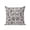 Black, variant on Outdoor Pillows Waterproof, Blue Floral Bedding Throw Pillows with Insert for Couch Sofa Bed, Farmhouse Vintage Flower Leaf Botanical 18x18 Inch Pillowcases Decorative Camping Patio Pillow Set of 1