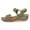 AG, variant on Wedge Platform Sandals for Women Open Toe Lightweight Walking Sandals Fashion Metallic Non Slip Travel Beach Shoes Purple Size 9