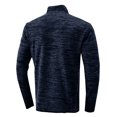 thumbnail image 4 of Fesfesfes Blouse Shirt for Men Outdoor Long Sleeve Zipper Turtleneck Shirts Solid Sweatshirts Bottoming Shirts Tops T-Shirts, 4 of 6