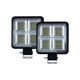 thumbnail image 1 of Kit de Faros Cuadrados TUNELIGHT-RENOVATIO Luz Blanca 36 LEDs 144w, 1 of 3