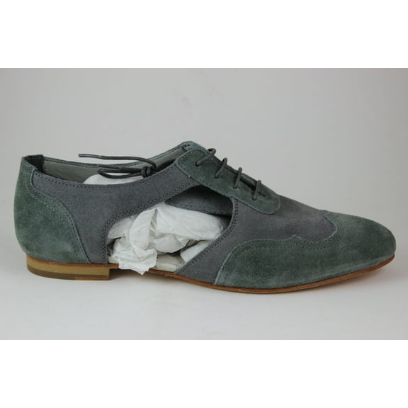 1000 Mile Doris Oxford Blue/Grey W00496 Suede