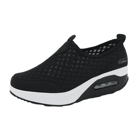 

Blphud Women s Clearance Shoes Summer Shoes for Women 2024 Casual Women Sandal Shoes Shoes for Women Thick Sole Ladies Fashion Retro Platform Wedges Casual Shoes Womens Sneakers Black 37