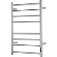 thumbnail image 3 of Electric Towel Warmer - Wall Mounted Bathroom Heated Towel Rack  Plug-in Design & Brushed Stainless  Finish, 3 of 5