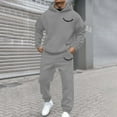 thumbnail image 1 of WILLBEST Sudaderas Deportivas para Hombre, Sudadera con Capucha De Gran Tamaño para Hombre, Ropa Deportiva Informal, Otoño Invierno 2025, Ropa De Calle De Moda Hop XXXXGrande, 1 of 3