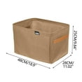 thumbnail image 6 of kkbbma under $5 Large Storage Bins, Fabric Storage Baskets for Shelves for Organizing Closet Shelf Nursery Toy, Thick Closet Organizer Bins with Handles, 6 of 9