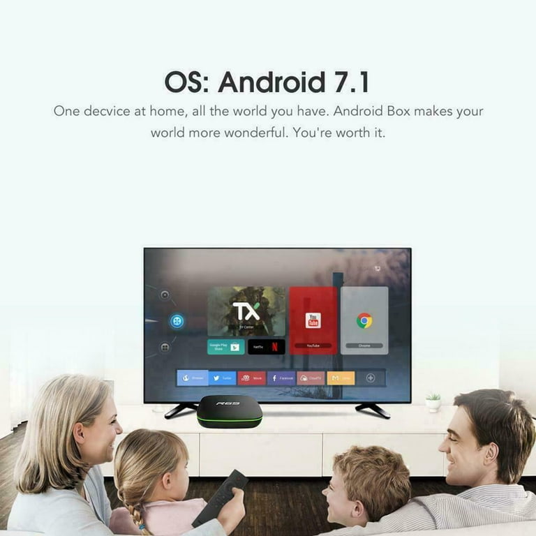 R69 Smart Android TV Box 4K UltraHD At RS 1599/