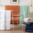 thumbnail image 6 of All Season Down Alternative Comforter, 100% Polyester, Box Stitch Duvet Insert, Corner Tabs, Multiple Sizes Bedding Comforter, 6 of 7