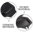 thumbnail image 3 of Minkissy Non Stick Griddle Pan 1Pcs Iron Sandwich Maker for Widely Applicable Cooking Enthusiasts, 3 of 7