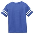 thumbnail image 5 of Yellow Rooster Toddler Football Style Soft Fine Jersey Tee Vintage Royal/Blended White 5/6-Toddler, 5 of 5