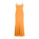 thumbnail image 4 of mfyjkho Vestidos midi para mujer, Vestido largo de mujer con cuello redondo, sin mangas y estampado floral Vestidos de otoño l, 4 of 6