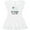 AA-White, variant on Inktastic My Granna Loves Me Lamb Gift Baby Girl Dress