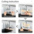 thumbnail image 5 of Yayeee Faucet Mat for Kitchen Sink 14.7" Diatomite Long Splash Guard Pad, Orange Jar, 2 Pack, 5 of 7
