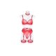 thumbnail image 1 of Conjunto de 6 piezas de fajas sexys de malla 40 y color sólido, 1 of 6