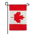 thumbnail image 2 of Evergreen Canada Garden Suede Flag, 2 of 2