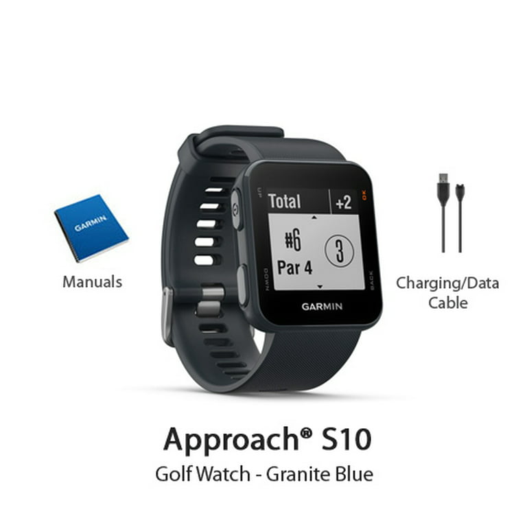 Garmin S10 Golf Granite Blue - Walmart.com