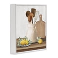 thumbnail image 2 of Stupell Industries Cottage Country Kitchen & Lemons White Framed Giclee Art, 17 x 17, by White Ladder, 2 of 8