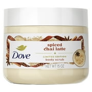 Dove Limited Edition Holiday Treats Spicy Chai Latte Body Scrub, 15 oz