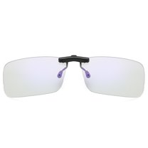 TOP-MAX Anti Blue Light Glasses Clip, Flip-up Computer Glasses, Clip On Lens, Protection Eyes (1pcs, Clear)