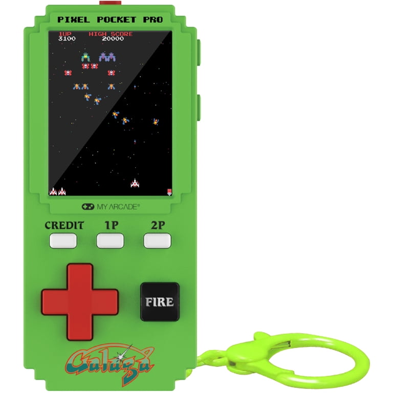 My Arcade DGUNL-7132 Galaga Pixel Pocket Pro Handheld Gaming