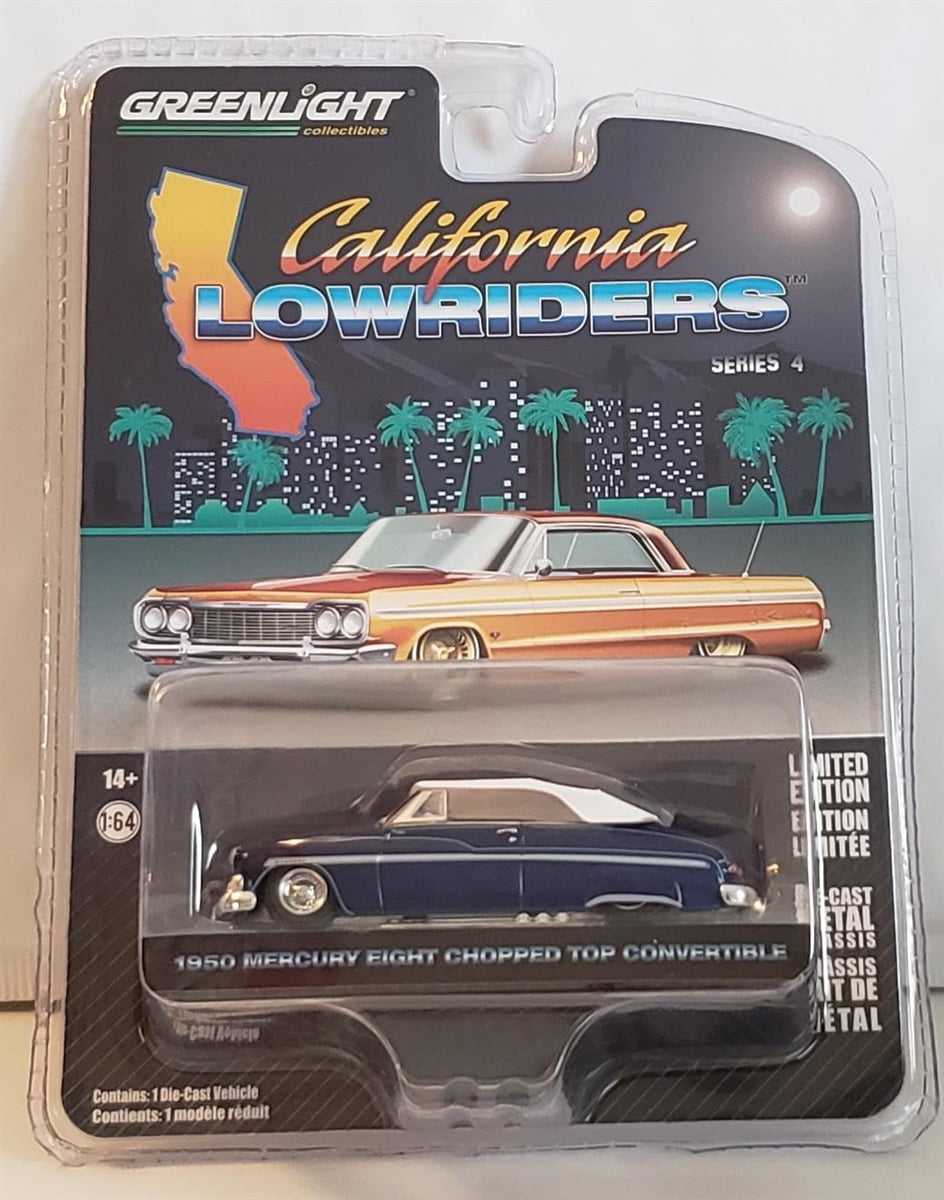 GREENLIGHT California Lowriders ミニカーセット GREENLIGHT 2022 CALIFORNIA LOWRIDERS LIMITED SERIES #1 GREEN