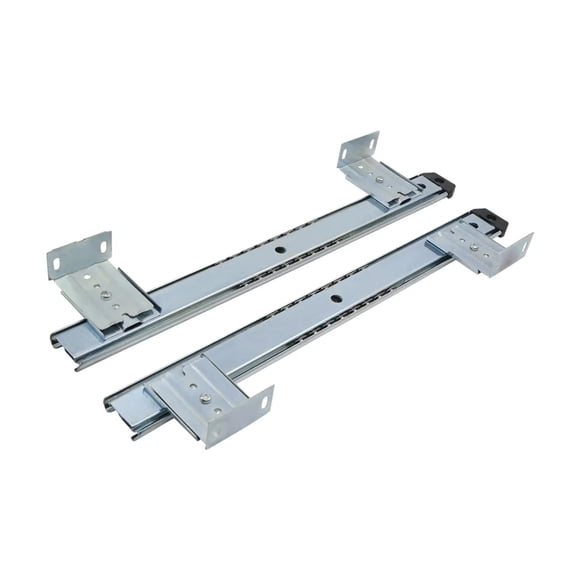 Under Desk Slider Track Keyboard Tray Slides Adjustable Sliding Cabinet Pull Out ,Easy Installation
