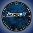 thumbnail image 2 of Collectable Sign and Clock Corvette ZR1 LED Lighted Premium Wall Clock, 2 of 7