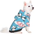 thumbnail image 2 of Fotbe Panda Flying in the Sky Sudadera con Estampado para Perros Pequeños – Suéter con Capucha para Mascotas, Tela Suave de Forro Polar con Bolsillo-Medium, 2 of 7