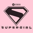 thumbnail image 2 of Girls Supergirl Official Shield Black Logo T Shirt, 2 of 5