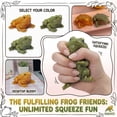 thumbnail image 2 of Squeeze Toys, Relaxation Toys Adults, Frog Figure 3X2 In, Squeeze Toys for Relaxation, Home Office Decor, Satisfying Toys, Desk Accessories Office Decor, 1 Pc, 2 of 6