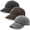 Black/Grey/Coffee, variant on 3 Pcs Washed Cotton Baseball Caps for Men Women, Breathable Retro Adjustable Dad Hats with Crown, Curved Brim Ball Caps for Running, Outdoor, Daily Casual Wear, Black/Grey/Khaki