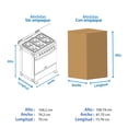 thumbnail image 4 of Estufa Acros de piso 6 quemadores Tittanio con capelo AFR7122G, 4 of 5