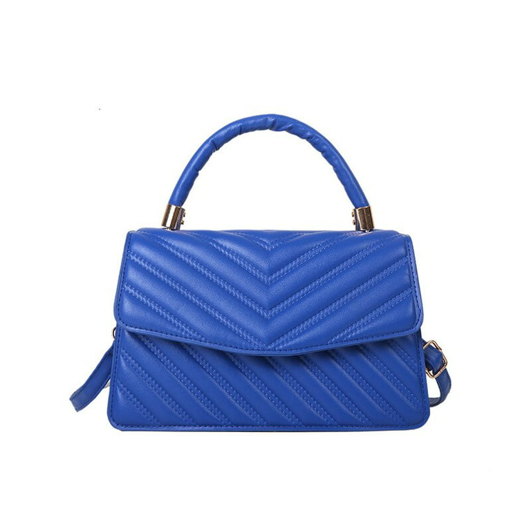 Cocopeaunt New Women Shoulder Bag Trendy Plaid PU Leather Crossbody Bags Fashion Ladies Handbags Brand Designer Top Handle Bag, Adult Unisex, Size