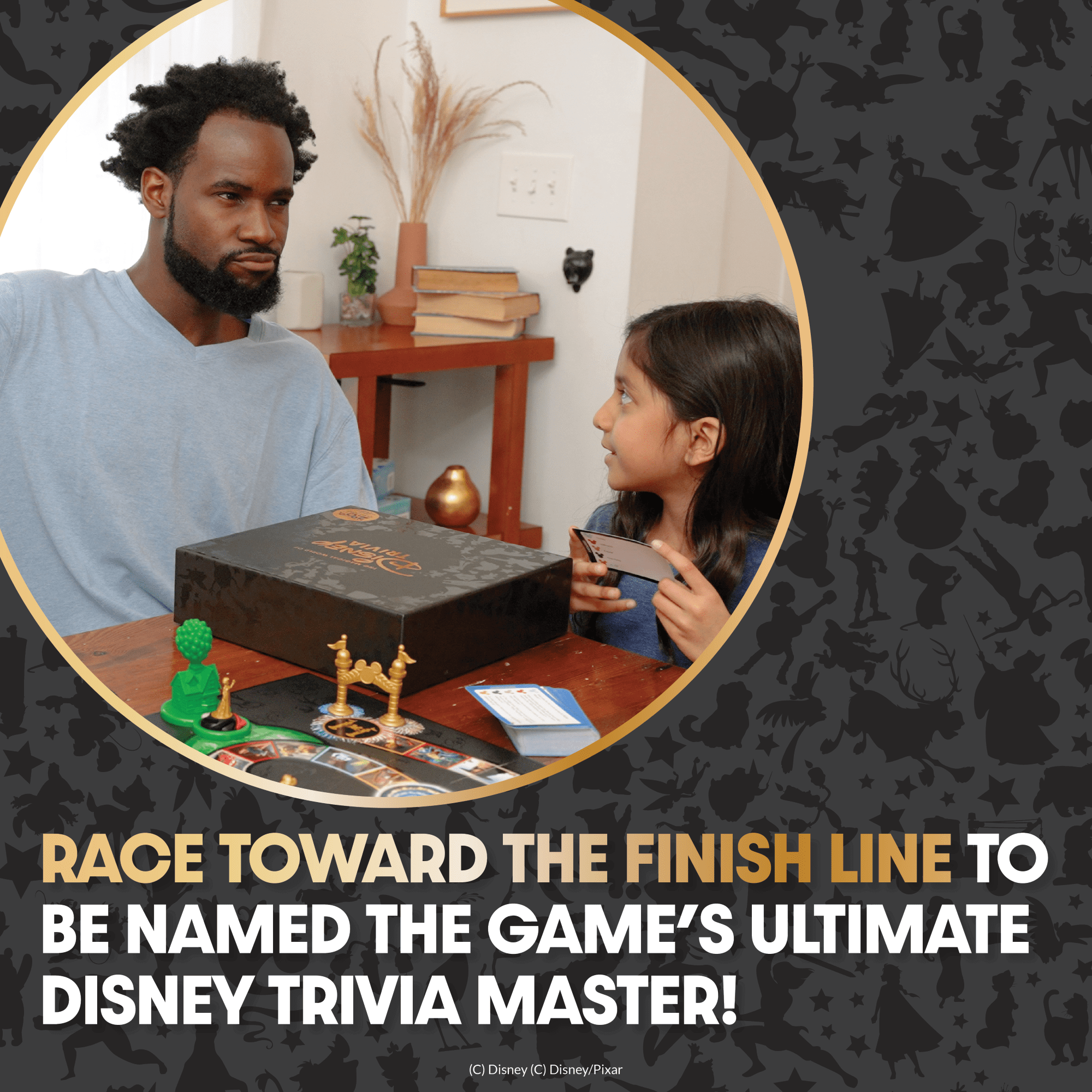 The Magical World of Disney Trivia Game - Family Fun, Children Ages 6+