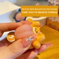 thumbnail image 5 of Squeezable Decompression Butt Ornament, Soft Silicone Stress Relief Toy, Non-Toxic Resin Dashboard Decor, Cute Quirky Healing Figurine for Car Interior Home Office Desktop Decoration Gift, 5 of 5