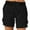 23# Black, variant on RPVATI Womens Cargo Shorts Summer Drawstring Casual High Waist Shorts Outdoor Hiking Stretchy Shorts with Pockets Ginger M