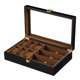 thumbnail image 1 of 9 Rejillas Gafas De Estuche De Almacenamiento Organizador De Reloj Gafas Gafas de terre Soporte De Pantalla Tapa Caja De Joyería Con Fernando Cajas de reloj de madera para gafas de sol, 1 of 7