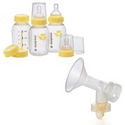 Medela - Breastmilk Bottle Set with Breastshield Valve & Membrane Bundle