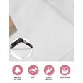 thumbnail image 6 of Geometric Black Kitchen Dish Towels for Drying Dishes Set of 4, Abstract Goldeb White Boho Circle Dot Waffle Weave Microfiber Hand Tea Bathroom Towels Quick Dry & Absorbent Towel 12x12, 6 of 7