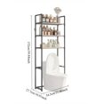 thumbnail image 2 of Single Unit Bathroom Storage Shelf Above Toilet, Multifunctional Bathroom Storage Platform with Shelf Organizer for Bathroom Essentials, 2 of 6