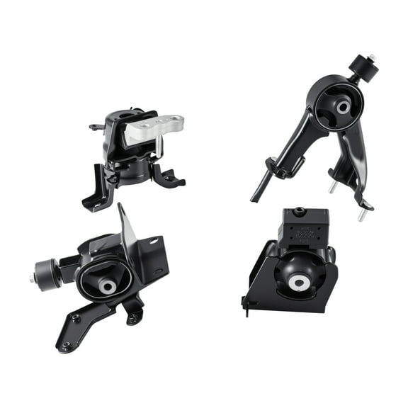 VEVOR Engine and Transmission Motor Mount Kit Replacement, Set of 4, Compatible with 2009–2013 Toyota Corolla 1.8L L4, Replace OE# A62015, A62039, A62027, A62023, Secure Support