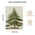 thumbnail image 2 of CMMY Christmas Tree Art Print, Vintage Fir Botanical Sketch, Christmas Tree Painting Print, Pine Tree Antique Print, Christmas Tree Wall Art, 2 of 5